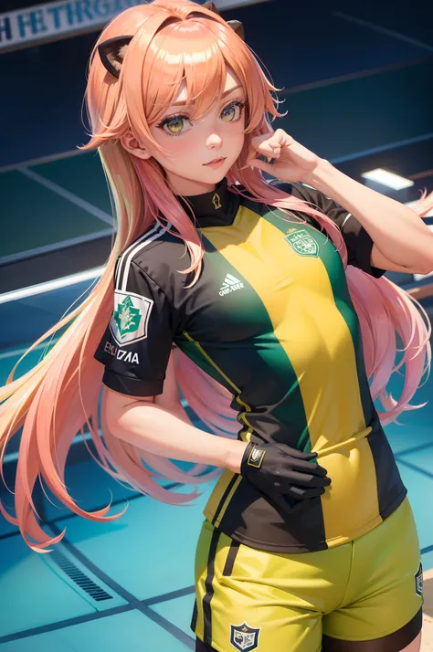 astolfo em uniforme de futebol,melhor qualidade,4k,8k,alto,master part:1.2,ultra-detalhado,realistic:1.37,fotorrealista:1.37, hd...