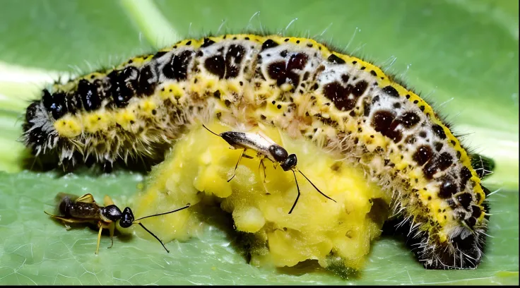 Un primer plano de un escarabajo cater comiendo una polilla Cater, Closeup, larvas, bichos, bicho, foto macro, 1 mujer, macro photography, Foto hiper detallada, Pic, Foto de primer plano, hiperdetallado!!!, hiperdetallado!!, h. hidrochaeri, Hyper - foto de...