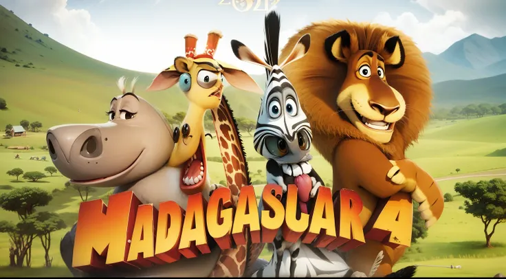 madagascar 4, poster concept