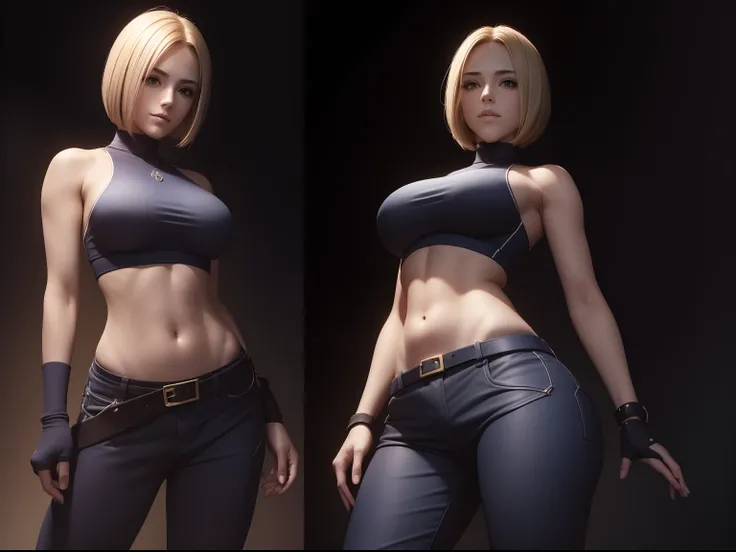 (((mary blue))) ((kof)) (((enormes tetas))) 8k,((cuerpo completo))(((Amazing tits)))caliente, hermosa,((Hornie)), 8k, hiperrealista todo como un motor irreal trazado de rayos render ((estilo humano hiperealista)),(((Empty dark background))). hiperrealista ...