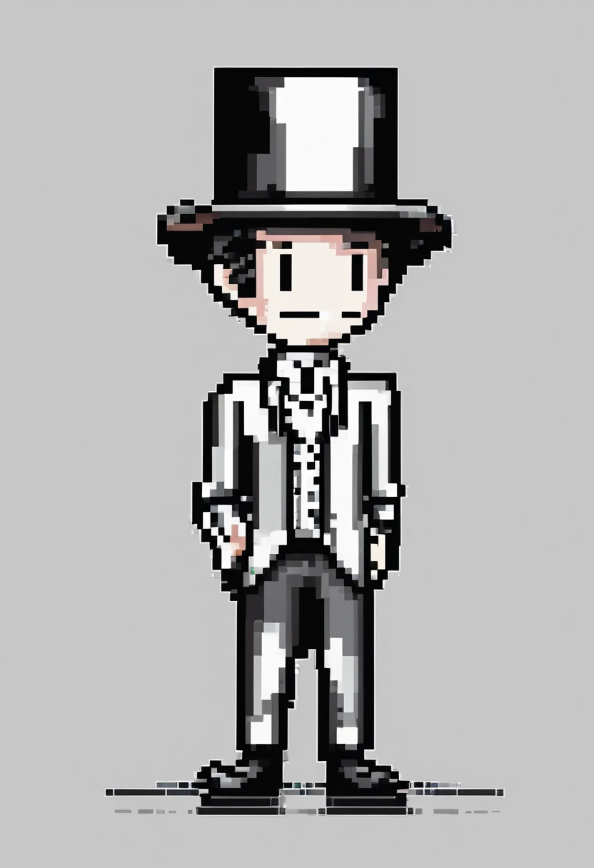 Boy with a top hat