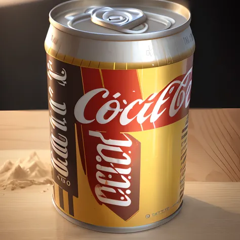 Create ultrarealistic 8k product design and rendering coke can splitting coke in to glass to attract clients