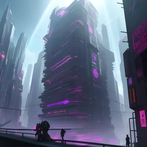 masutepiece、Best Quality、AI-dominated cities of the near future、World of Cyberpunk、Neon and amazing colors、buliding、and futuristic architectural designs、Luxurious architecture、The future of utopia、Highly detailed HDR、Perfect、Stunning progressive architectu...