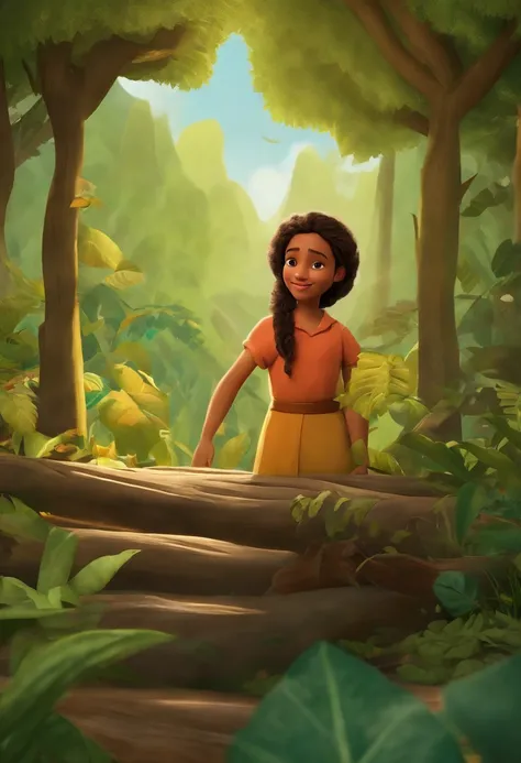 Zara is a cheerful young caretaker of nature who lives in a magical cabin in the woods. Ela tem cabelos verdes e olhos brilhantes que refletem as cores da natureza. Its mission is to protect the environment and teach children about the importance of preser...