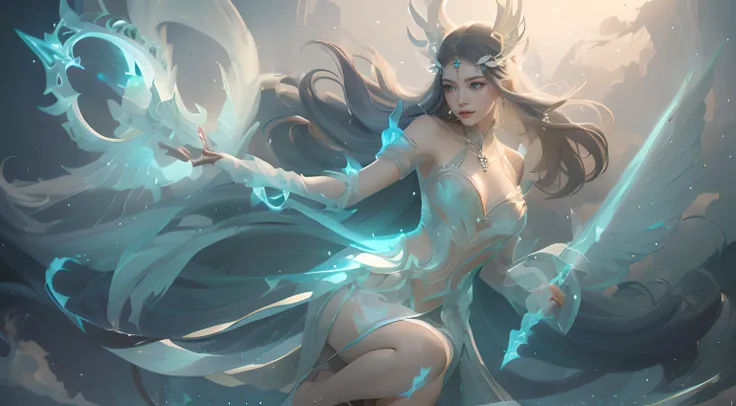 odette, mobile legend, odette mobile legend (pinterest) minimalism, high-quality, masterpiece, elegant, simplified, fluid movement, graceful, soft colors, delicate, clean lines, ethereal beauty, enchanting, tranquil atmosphere, dream-like, surreal, minimal...