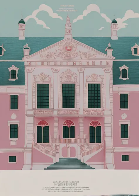 the grand budapest hotel poster, from the grand budapest hotel, grand budapest hotel, the grand budapest hotel, by Wes Anderson, wes anderson movie, wes anderson film, wes anderson style, in the style wes anderson, inspired by Wes Anderson, style of wes an...