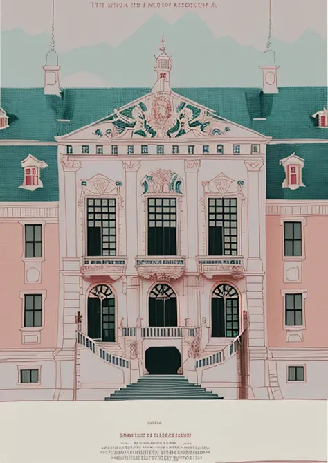 the grand budapest hotel poster, from the grand budapest hotel, grand budapest hotel, the grand budapest hotel, by Wes Anderson, wes anderson movie, wes anderson film, wes anderson style, in the style wes anderson, inspired by Wes Anderson, style of wes an...