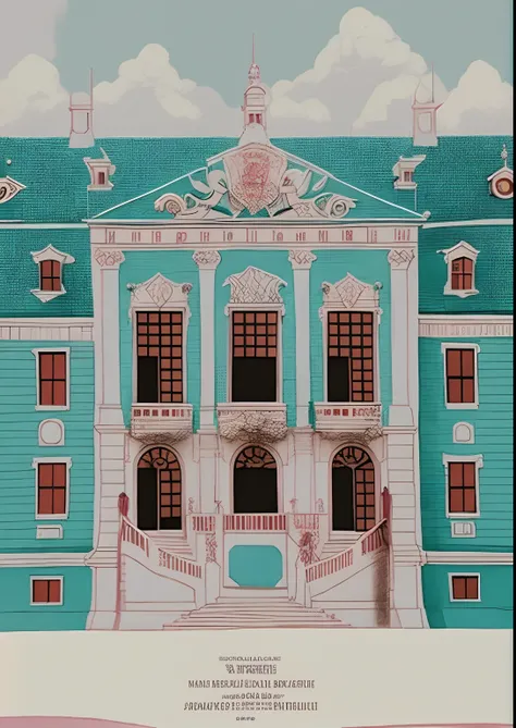 the grand budapest hotel poster, from the grand budapest hotel, grand budapest hotel, the grand budapest hotel, by Wes Anderson, wes anderson movie, wes anderson film, wes anderson style, in the style wes anderson, inspired by Wes Anderson, style of wes an...