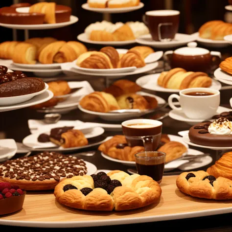 Coffee and Pastries: Display your coffee alongside a selection of delicious pastries or desserts for a mouthwatering shot.