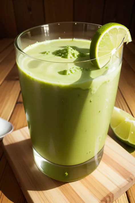 /describeGreen Power Smoothie: make it realistic and a video

1 cup spinach or kale (fresh or frozen)
1/2 cucumber, peeled and sliced
1/2 green apple, chopped
1/2 lemon, juiced
1/2 cup plain Greek yogurt
1/2 cup water or unsweetened almond milk
Ice cubes (...