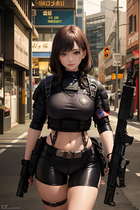 best quality, highres, textured skin, 8k, Anatomically correct, masterpiece:1.2, photo-realistic:1.2, super realistic details, Realistic proportions, extremely detailed face, solid circle eyes, chubby girl, curvy:1.2, looking at viewer, (((female special f...