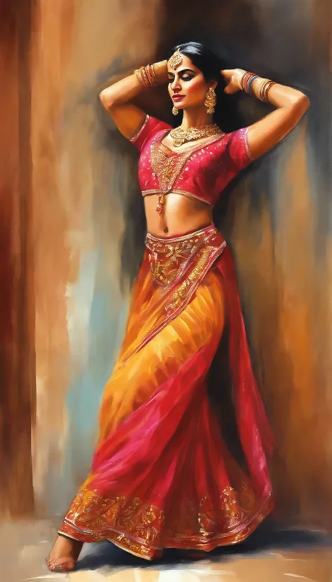 Croquis de Bollywood Dancer