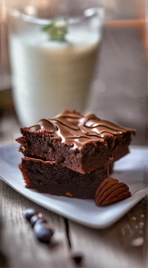 brownie delicioso, textura detalhada, hdr foto realistico, cinematic, iluminado, adobe lightroom