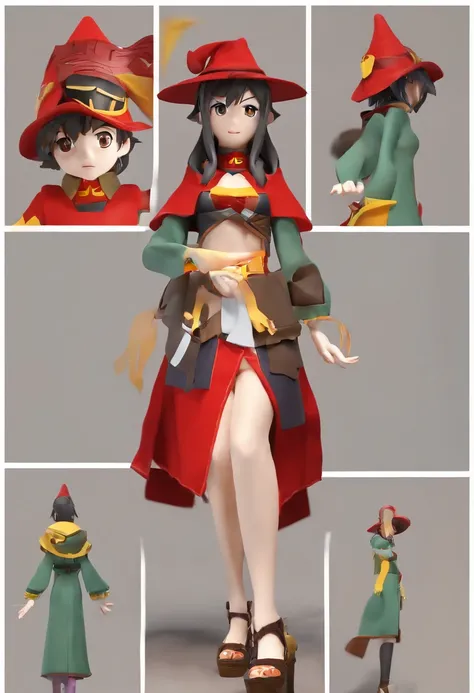 Megumin con su vestido roto