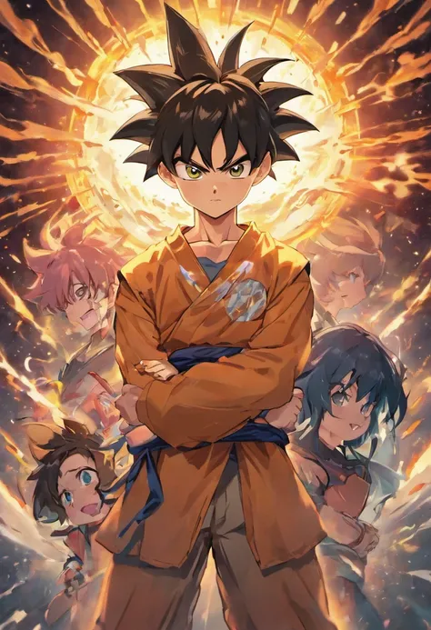 goku with the family