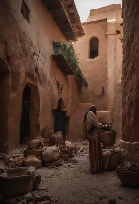 Marrakech, earthquake, rubble, destruction