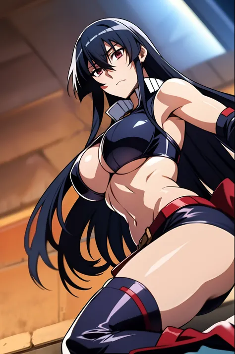 Akame (akame ga kill), underboob, axila