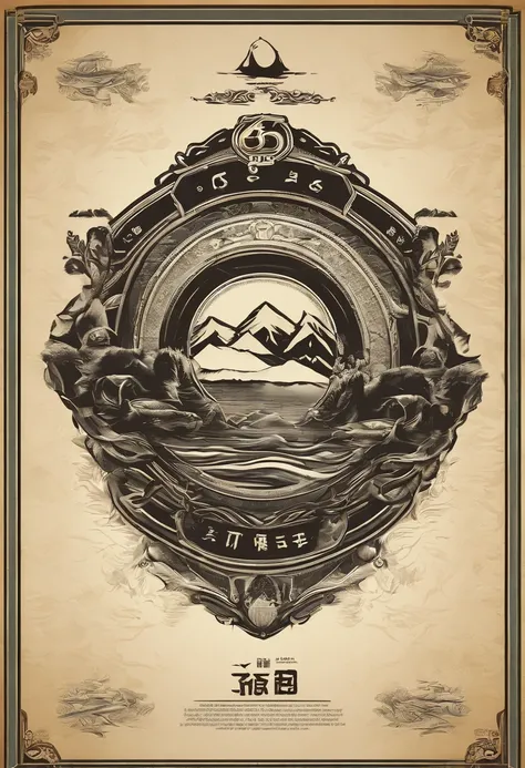 The number 636 and the class emblem composed of rivers and mountains