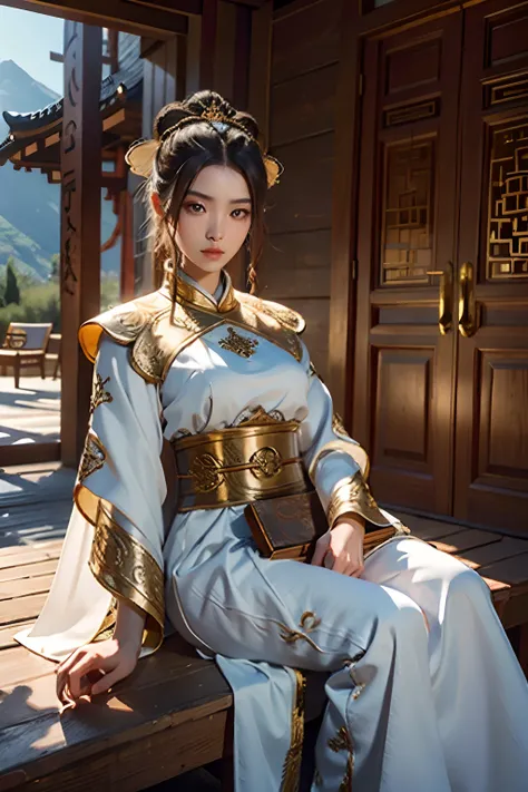 beste-Qualit, master piece, ultra highres, (photoreallistic: 1.4), xiuxian, arme, face detailed,
1fille, European beauty super beautiful hyper realistic door islamic caftan, (cercle magique: 1.2), xiuxian, haut du corps, belle fille, corps complet, East As...