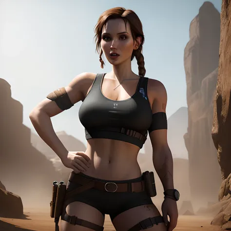 Lara Croft ultra realista