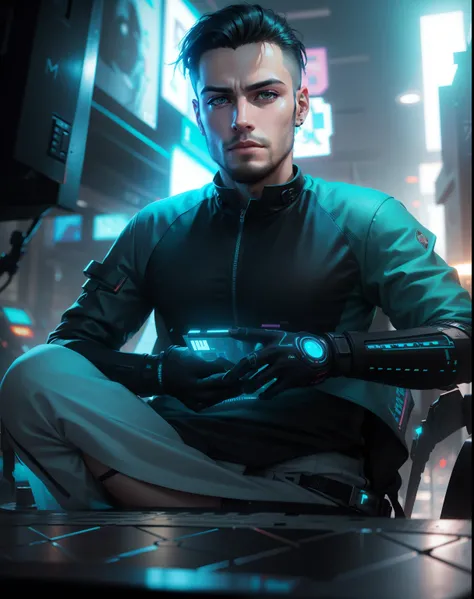 Change background cyberpunk handsome boy realistic face, 8k,ultra realistic