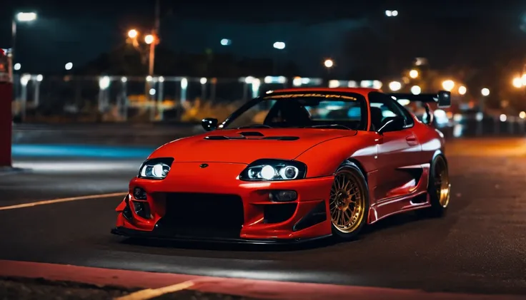 japan night drift supra mk4