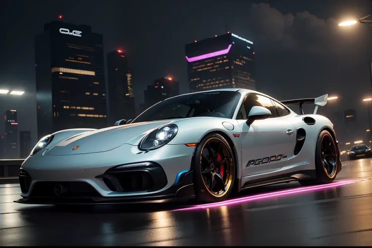 C:UsersJomar MachadoOneDriveDesktopIMAGENS PARA AIAI PAIRAR PORSCHEHOVER PORSCHE MILITAR CINZA ESCURO, Realistic, disco Rigido, cyberpunk in cybercity at night, 8k