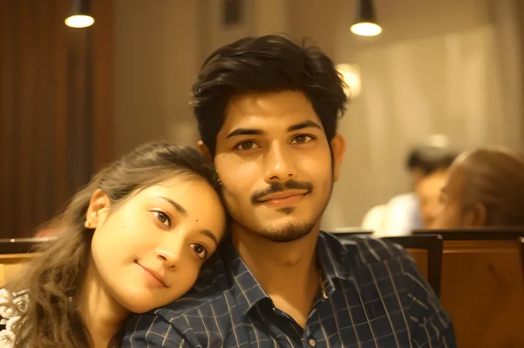 they are sitting at a table with a plate of food, jayison devadas, lovely couple, candid picture, taken with sony a7r camera, jayison devadas style, taken with canon eos 5 d mark iv, photo taken with sony a7r camera, couple, candid photo, taken with the be...