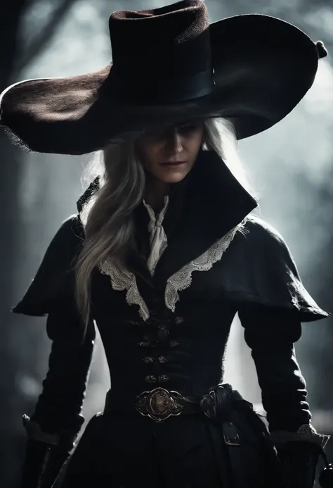 Beautiful Lady Maria from Bloodborne, 80s movie