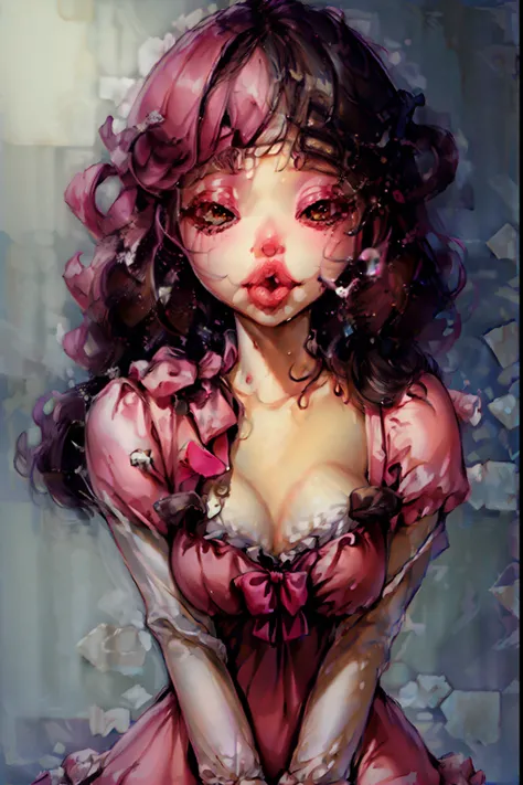 (masterpiece, intricate details),1girl, mature female, pale skin, (large breasts), pretentious face, (1girl:1.7), BREAK straight hair, (long hair:1.3), (black hair:1.3), (blunt bangs:1.4), (brown eyes:1.4), (ageyo:1.3), (douyin:1.4), (pretty face:1.5), per...