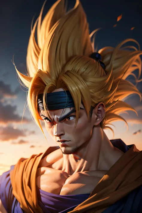 Goku in high ultra detailed form