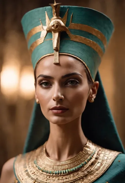 Nefertiti .green eyes