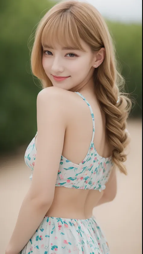 ((Best Quality, 8K, Masterpiece: 1.3)), 1girl, Slim Abs Beauty: 1.3, (Hairstyle Casual, Big Breasts: 1.2), Dress: 1.1, Super Fine Face, Delicate Eyes, Double Eyelids, Smile, Home  Perfect dynamic composition, Beautiful detailed eyes,she is gal,Swimsuit,blo...