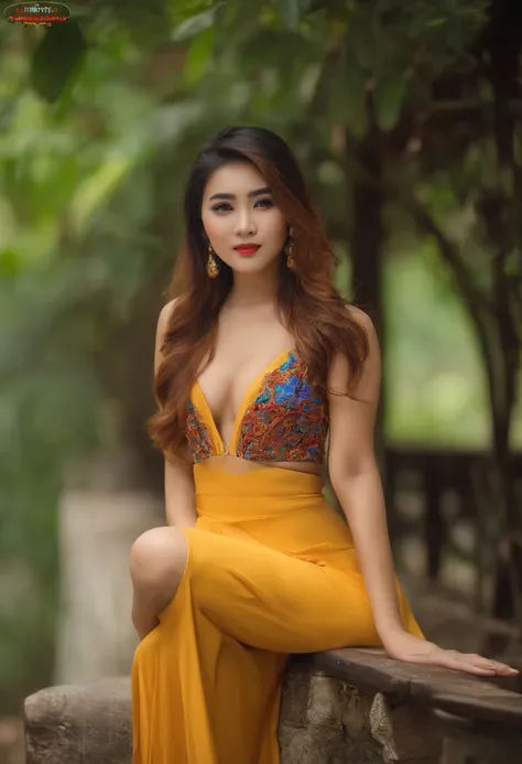 Myanmar model girl sexy position full body