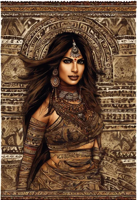 Priyanka chopra as tribal women, too much revealing clothes