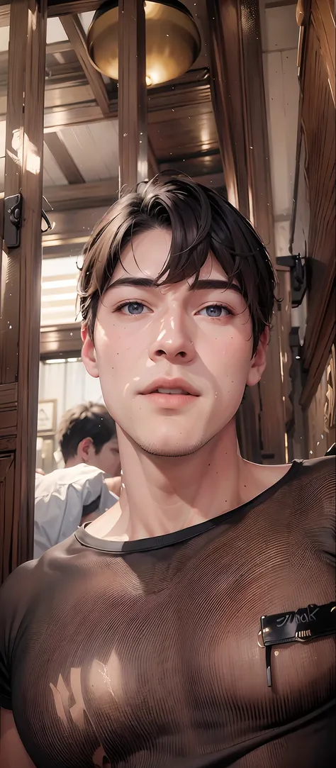 change background syberpunck handsome boy realistic face, 8k, ultra realistic