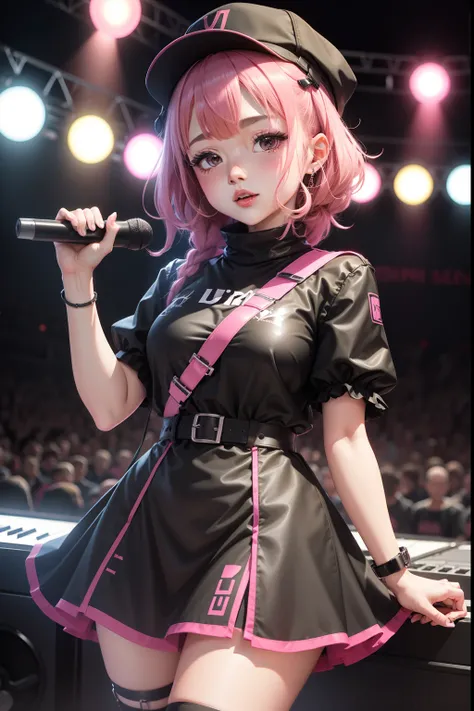 Music event “LIBERO”
, VTuber, black, pink