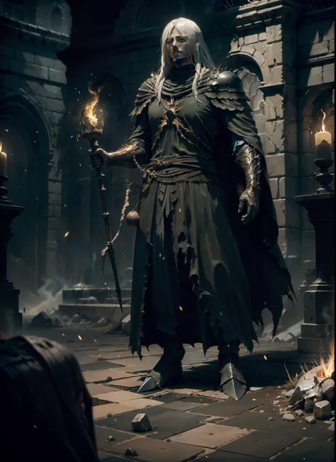 the nameless king from dark souls