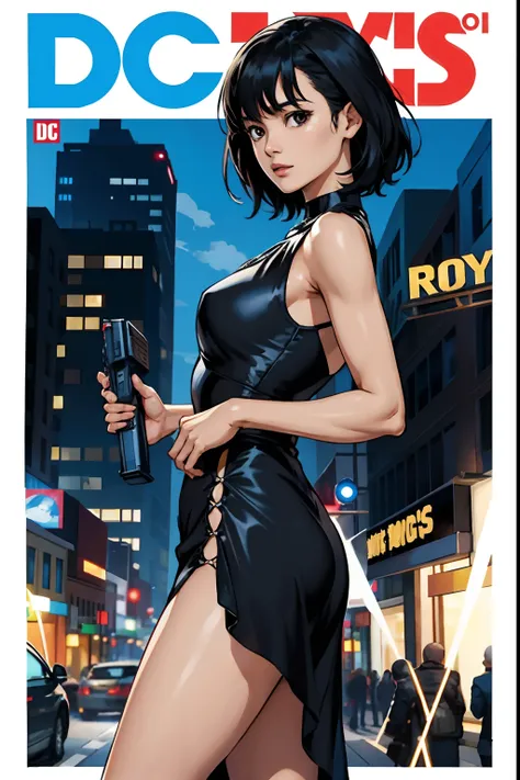 Han Hyo Joo Moving  Black Dress Dc Comics