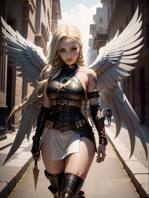 DC Comics "Hawkeye" is Shiera Hall, a Hawkgirl in DC Comics. She is often portrayed with the following physical characteristics: Hair: Shiera Hall has long blonde hair, usually worn loose or slightly wavy. Eye: Her eyes are portrayed as blue or green, depe...