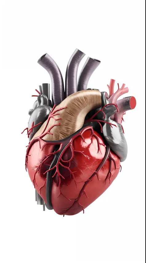 Human heart shrouded in smoke, 3D model of a smoke-covered human heart, Real heart with smoke, Human heart in smoke, real heart!, Anatomically correct heart, ventricles and aorta, heart effects, anatomical heart, Heart operation, heart kidney lungs, Cardia...