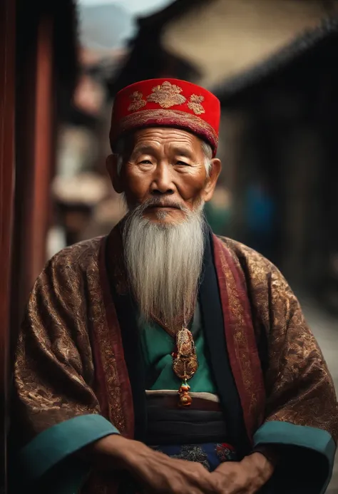 An old Chinese man