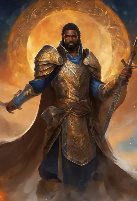 He is Earendil Galadaenar, a man who looks like Idris Elba, Henry Cavil e Rayleigh (one piece) tudo ao mesmo tempo. He is a medieval knight who wears a spear made of black steel in his right hand. Hes wearing a body-themed plate armor of starry night and s...