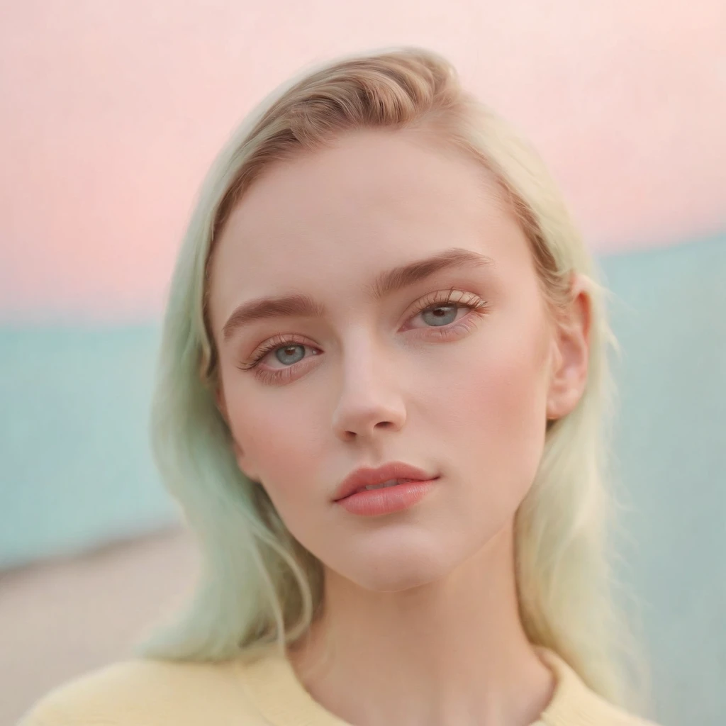 Market, neopop, pastel colors, by jimmy marble, portrait