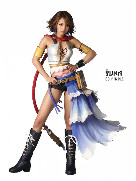 Costume woman holding sword and boots, final fantasy character, Final Fantasy 1 2 Style, Final Fantasy X, from final fantasy, Yayoi Kasuma, from final fantasy xiii, Final Fantasy style, style game square enix, yu - no, Female Character, final fantasy artwo...