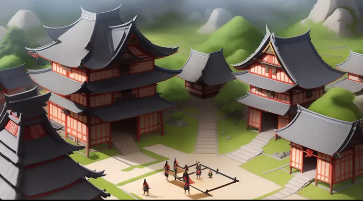 Create an Village of Miyamoto Musashi