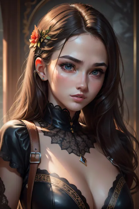 (highres,masterpiece:1.2),ultra-detailed,realistic,photorealistic:1.37,girls face and upper body,beautiful detailed eyes and lips,extremely detailed facial features,gorgeous girl with an intense gaze,natural pose,artistic lighting,midjourney style