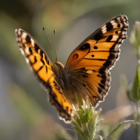 (best quality,4k,8k,highres,masterpiece:1.2),ultra-detailed,(realistic,photorealistic,photo-realistic:1.37),a butterfly resting on a flower stem,soft colors,vibrant colors,beautifully detailed wings,detailed flower petals,gentle sunlight,macro photography,...