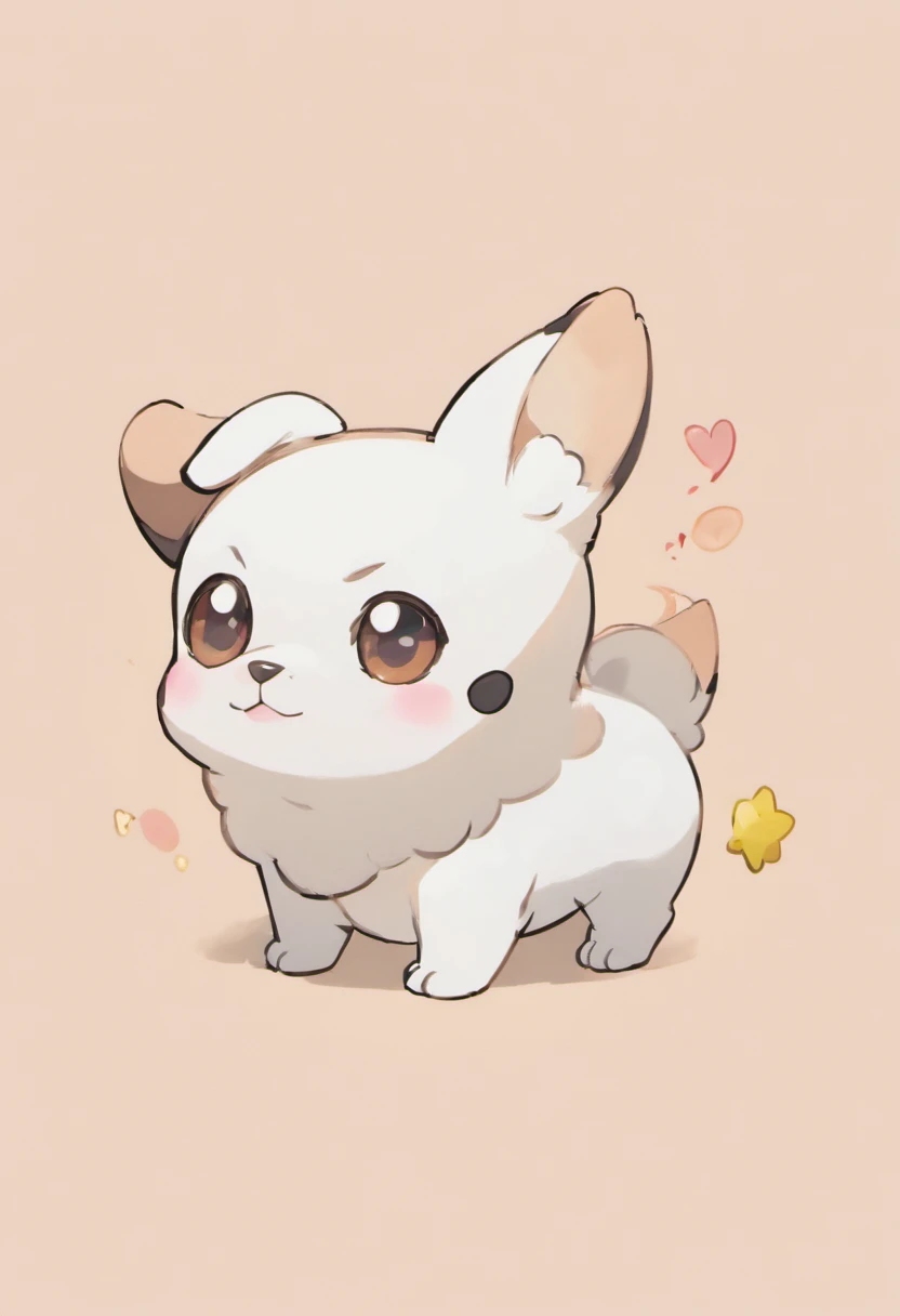 Begin by sketching your adorable black white french Bulldog in a manner that captures the essence of Pokémon-style art. This involves simplifying the design, using clean lines, and exaggerating features to enhance cuteness. 

Select a vibrant color palette...