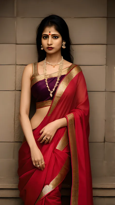 Samanta Prabhu, Indian women, wearing saree,